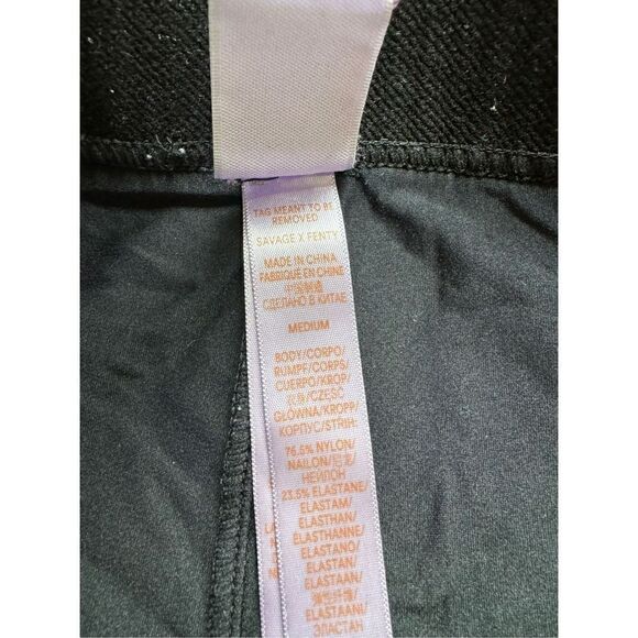 Savage x Fenty Forever Savage Black High Waisted Leggings, Women’s M - Picture 6 of 9